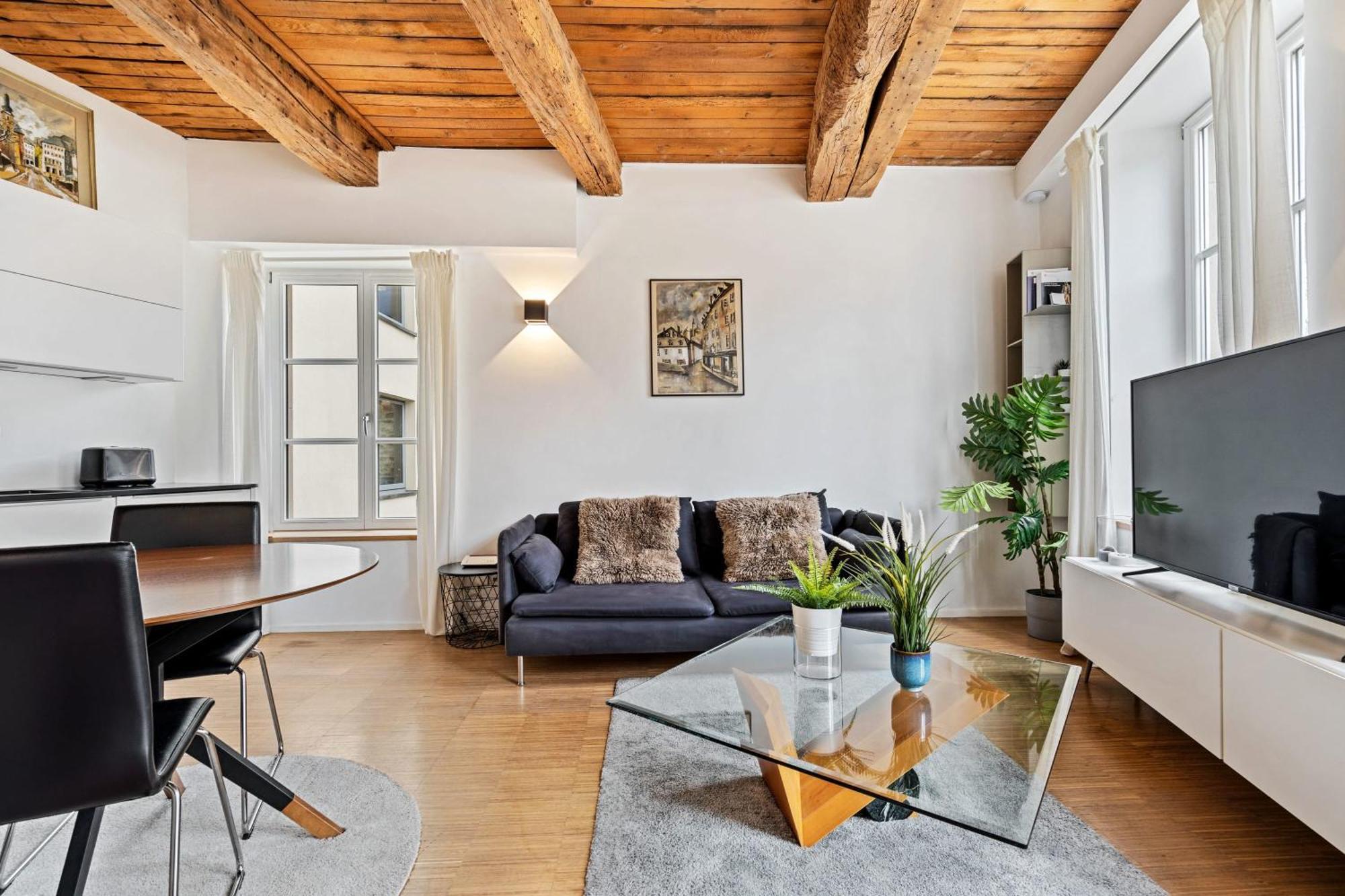 Modern 1Br Apartment In Unesco Grund, Luxemburgo Exterior foto
